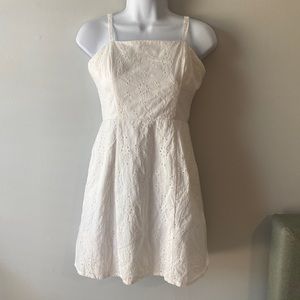⚡️Last Days! Crystal Doll White Eyelet Dress S